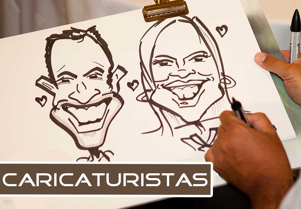 Caricaturistas en Barcelona