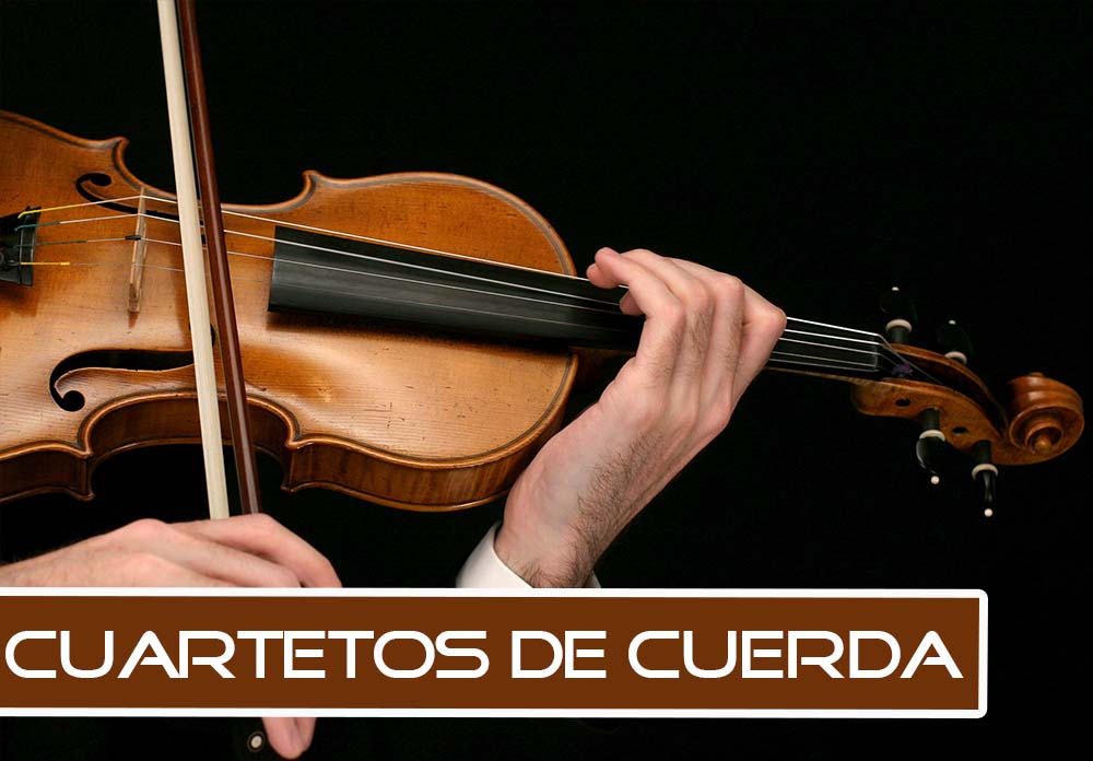Cuarteto de cuerda en Barcelona