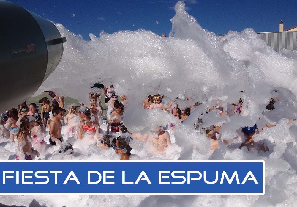 Fiesta de la espuma en barcelona