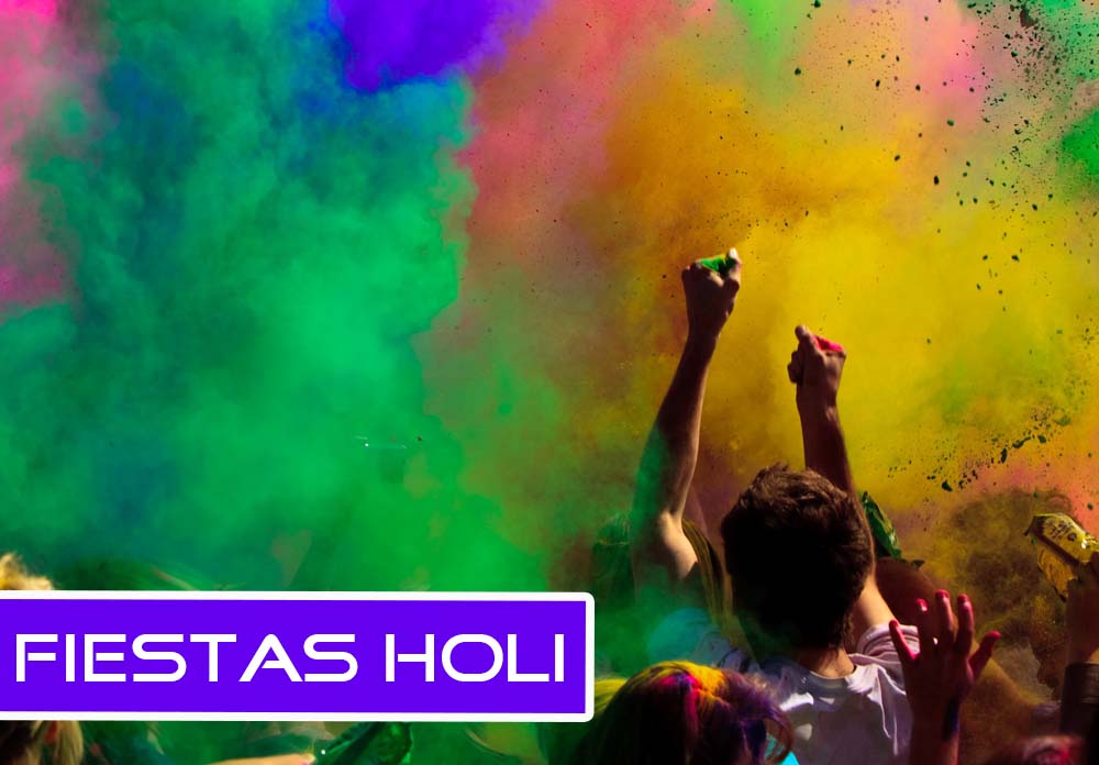 Fiestas Holi en Barcelona