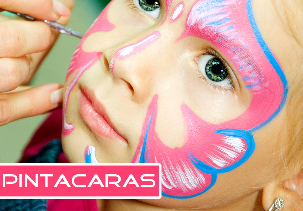 Pintacaras en Barcelona