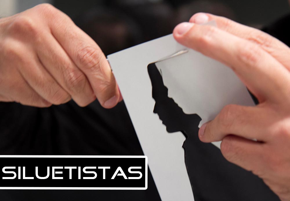 Siluetista en Barcelona