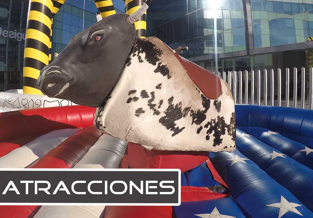 Atracciones hinchables de Feria Barcelona