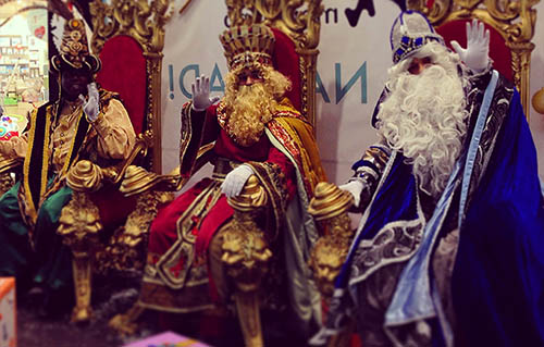 Reyes magos a domicilio en Barcelona