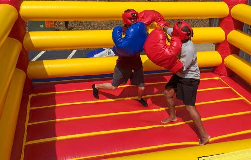 Alquiler de ring de boxeo hinchable barcelona