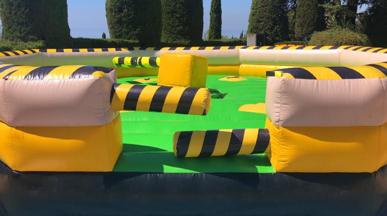 Alquiler de Atracción Salta la Barrera Barcelona