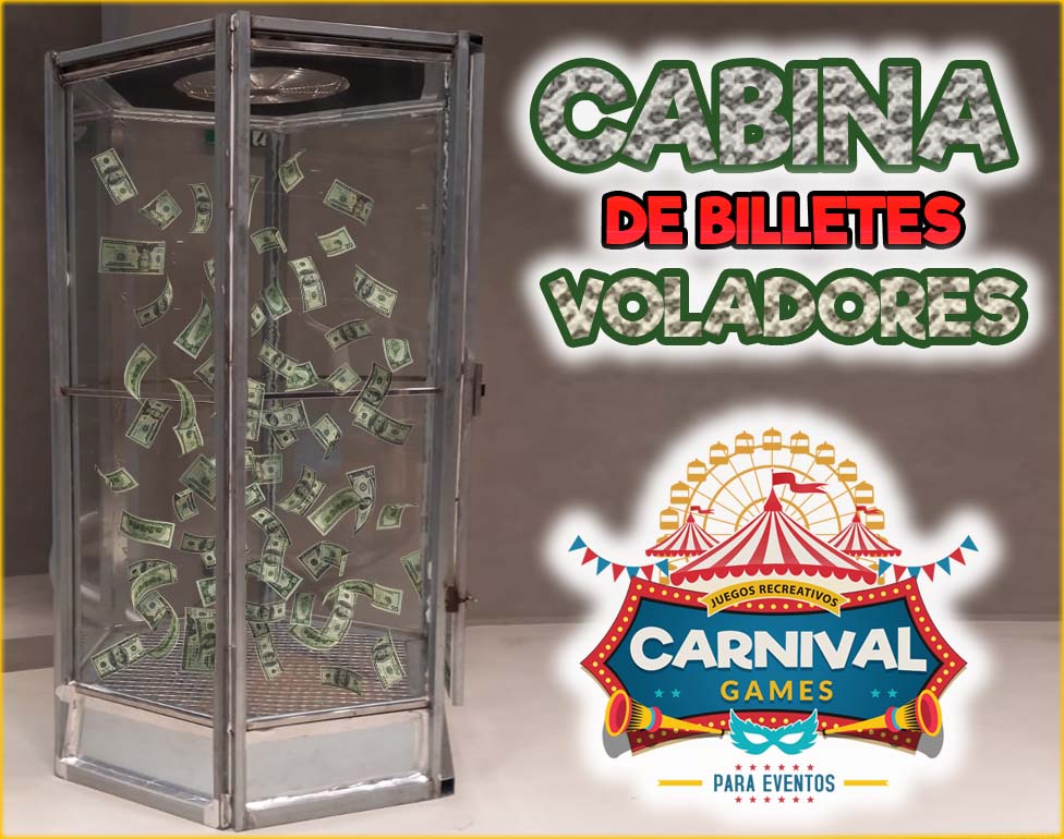 Alquiler Cabina de Billetes Voladores Barcelona