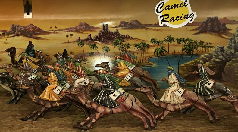 Alquiler caseta carrera de camellos en Barcelona