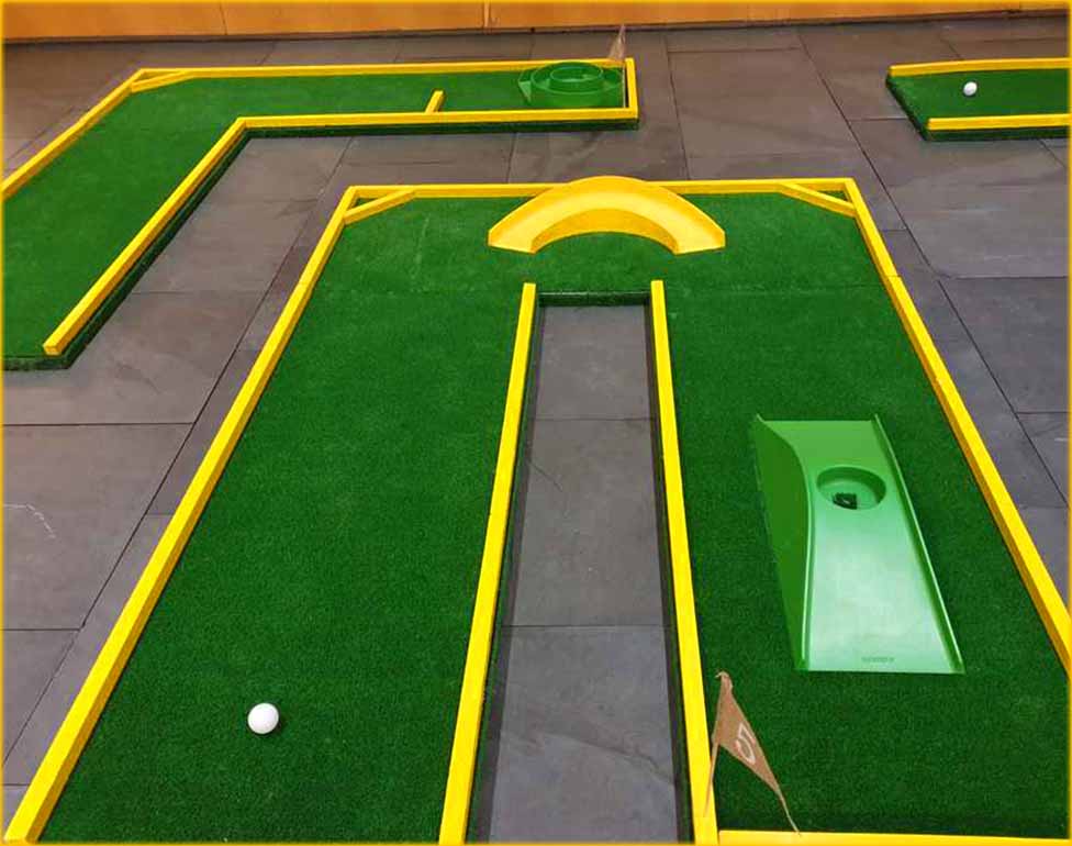 Alquiler circuito de minigolf en Barcelona