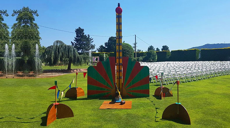 Alquiler de martillo de feria americano en Barcelona