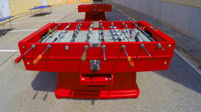 Alquiler de futbolín catalán para fiestas en Barcelona