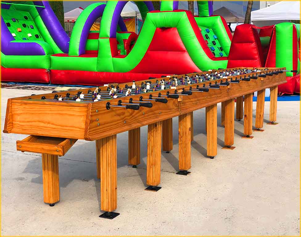 Alquiler Futbolín Gigante para eventos en Barcelona