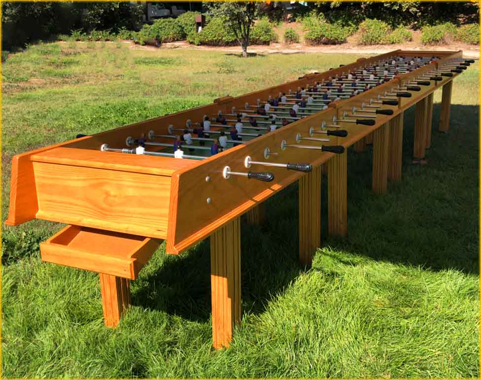 Alquiler de futbolín gigante para fiestas en Barcelona