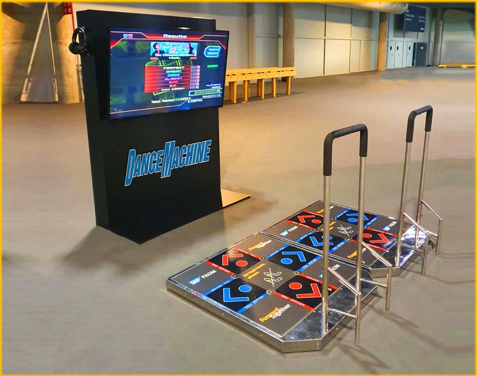 Alquiler máquina de baile Barcelona