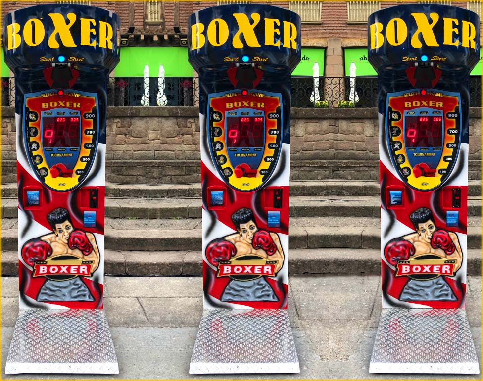 Alquiler máquina de boxeo en Barcelona