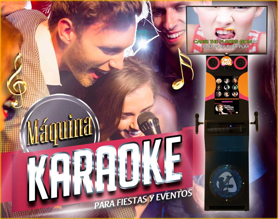 Alquiler máquina de karaoke en Barcelona