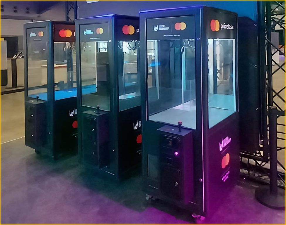 Alquiler máquina gancho en Barcelona