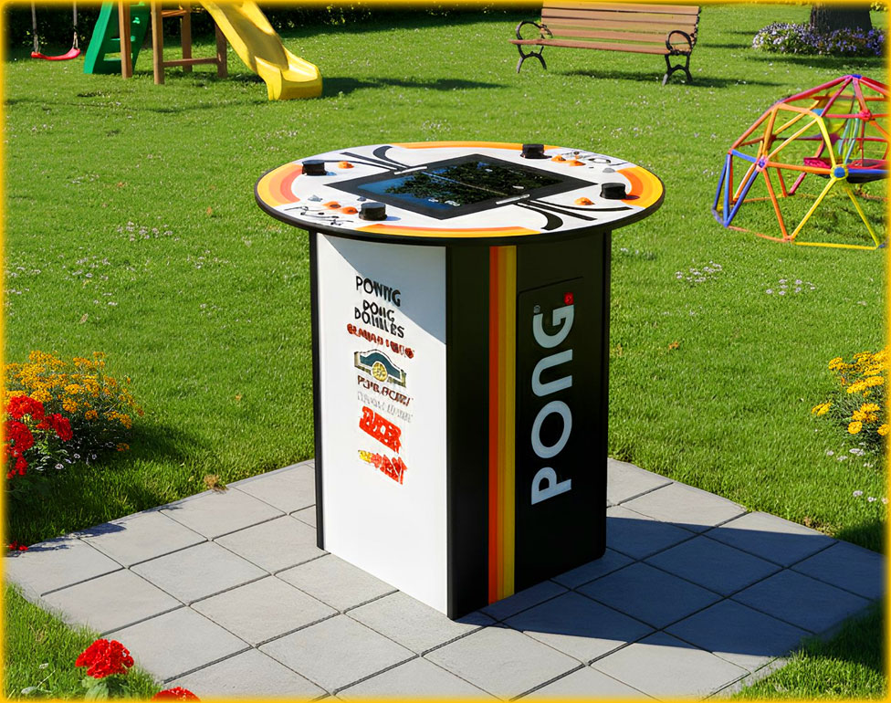 Alquiler maquina recreativa pong arcade Barcelona