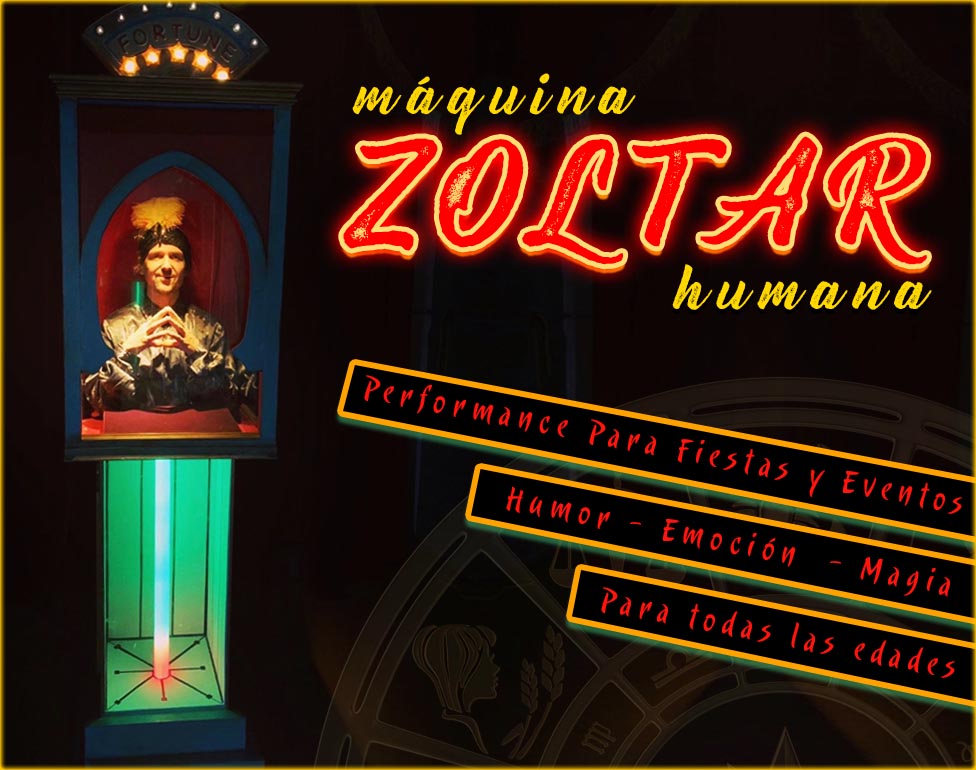 Alquiler Máquina Zoltar Barcelona