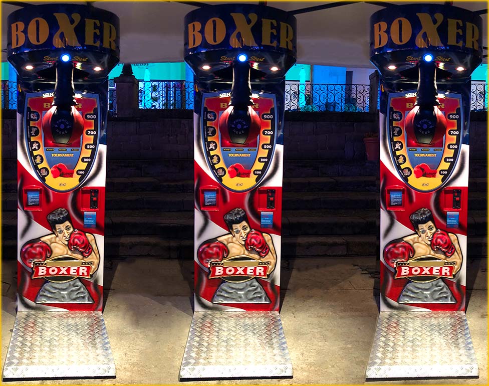 Alquiler de máquinas de boxeo en Barcelona