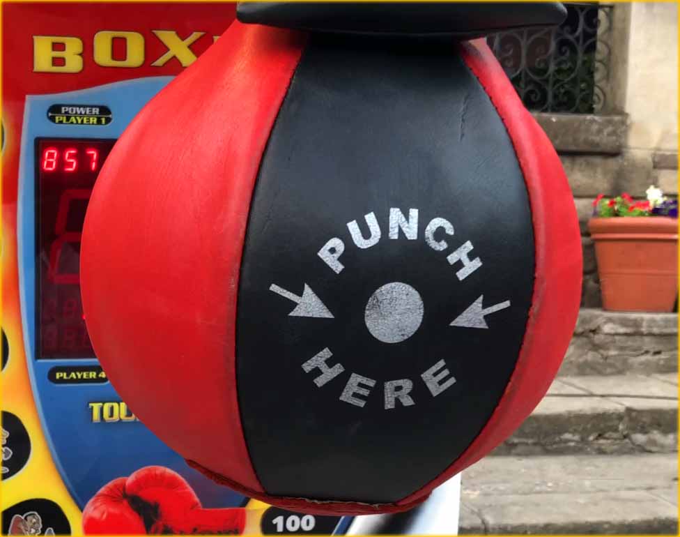 Alquiler Máquinas de Boxeo para eventos en Barcelona