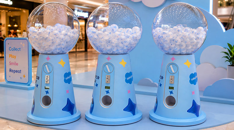 Alquiler Máquinas expendedoras de bolas Gashapon en Barcelona