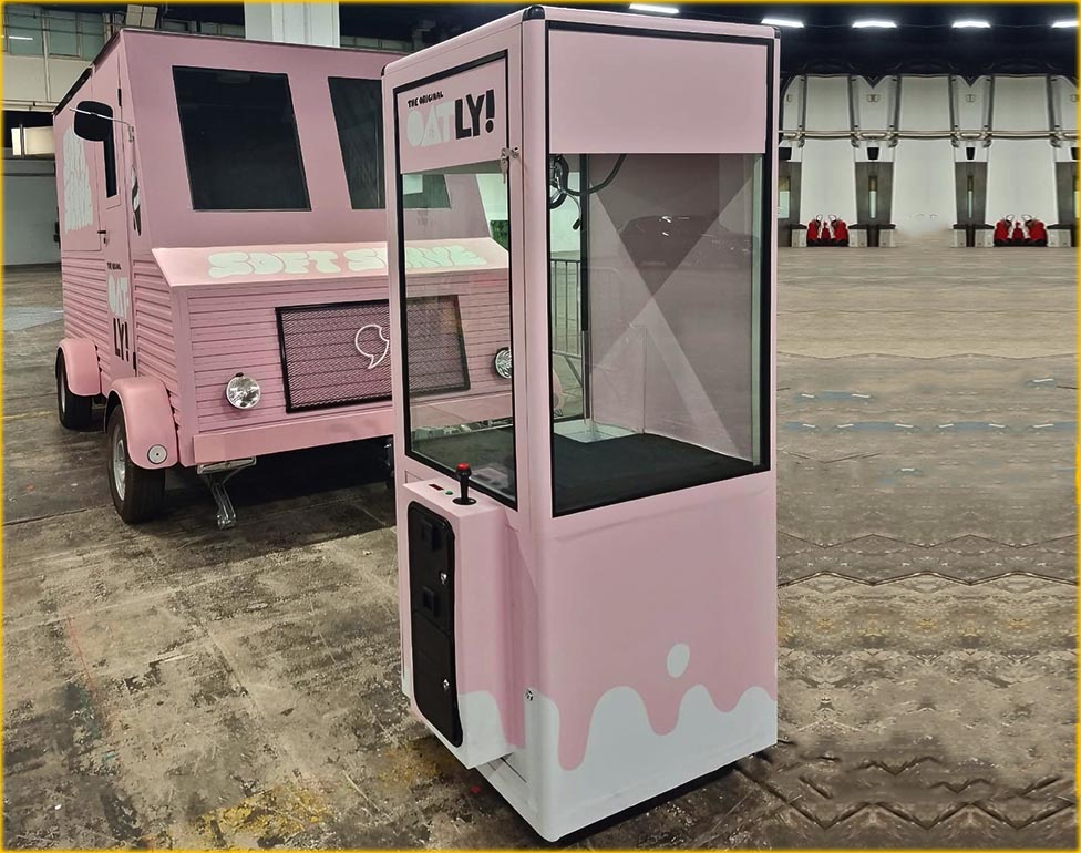 Alquiler máquinas gancho de bolas en Barcleona