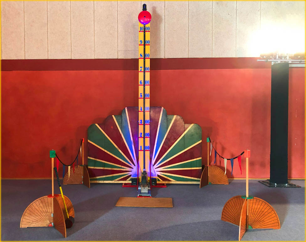 Alquiler martillo de feria americano de circo en Barcelona