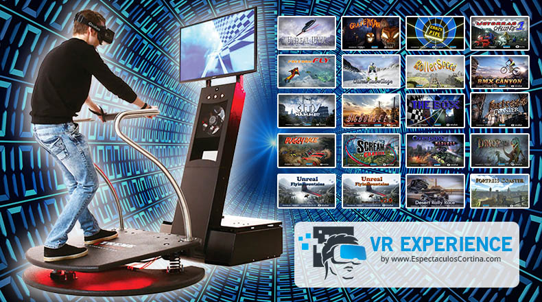 Atracción de Realidad Virtual en Barcelona