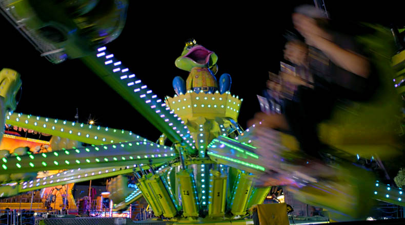 Atracciones de feria en añquiler en Barcelona