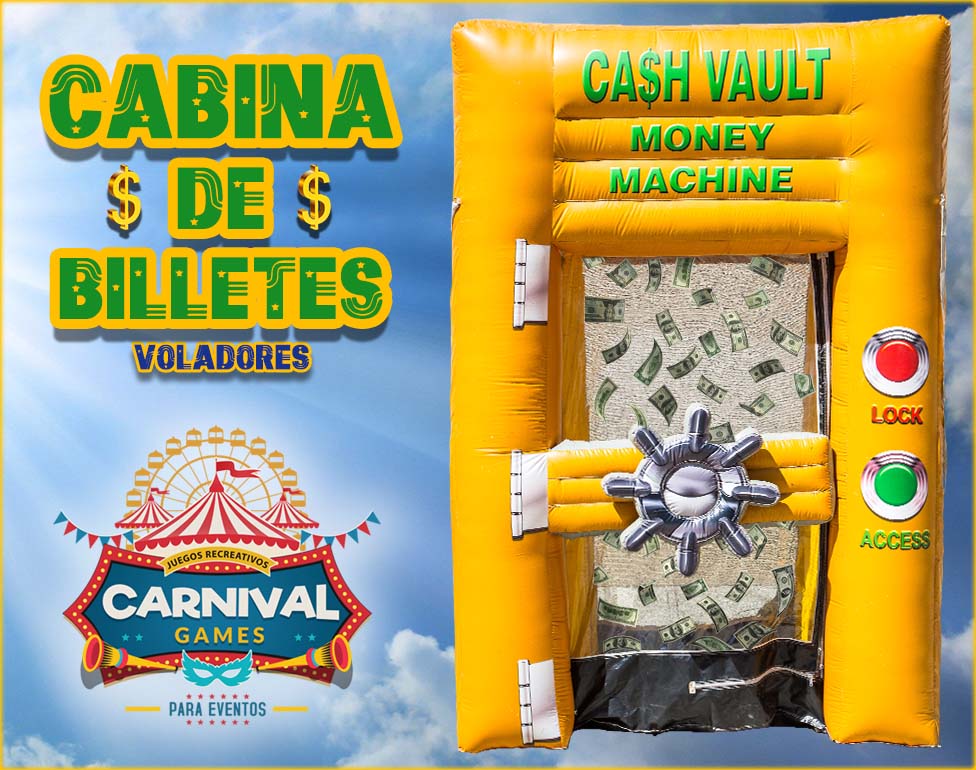 Cabina de Billetes Voladores Barcelona