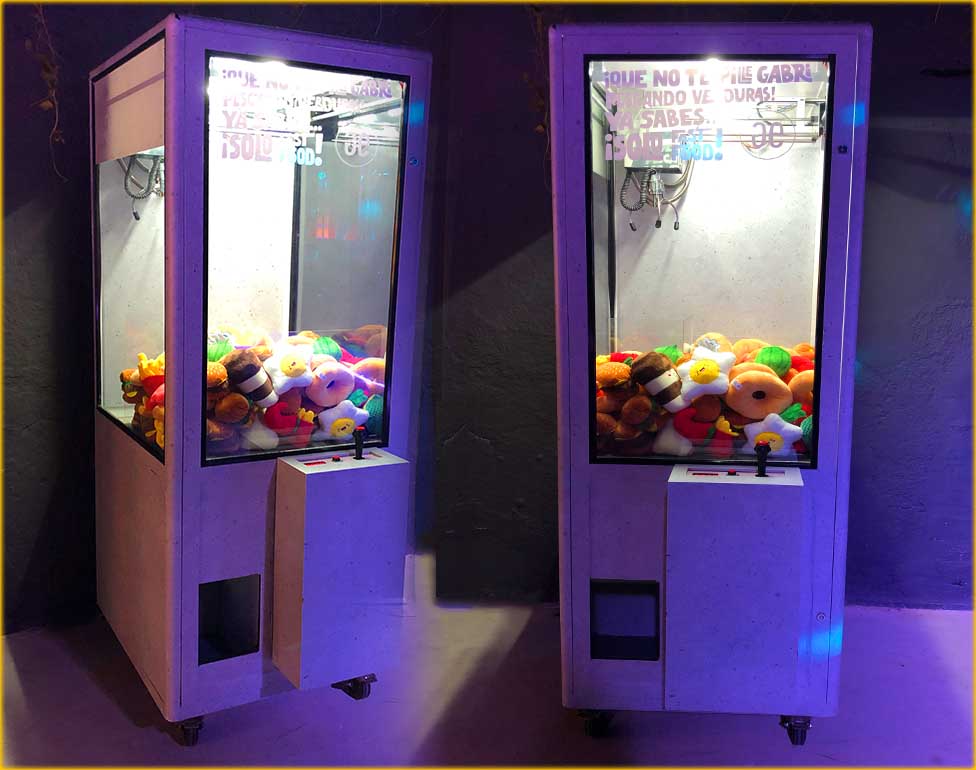 Claw machine Barcelona
