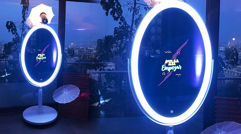 Fotomatón Espejo para Eventos Barcelona