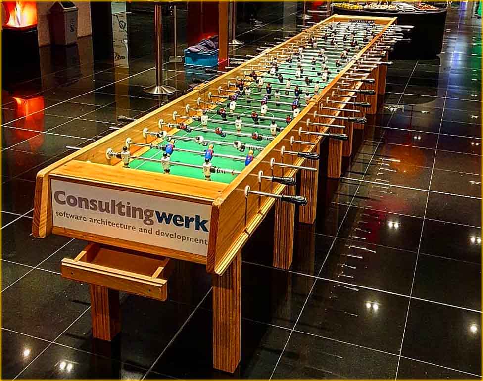 Futbolín Gigante para Fiestas en barcelona