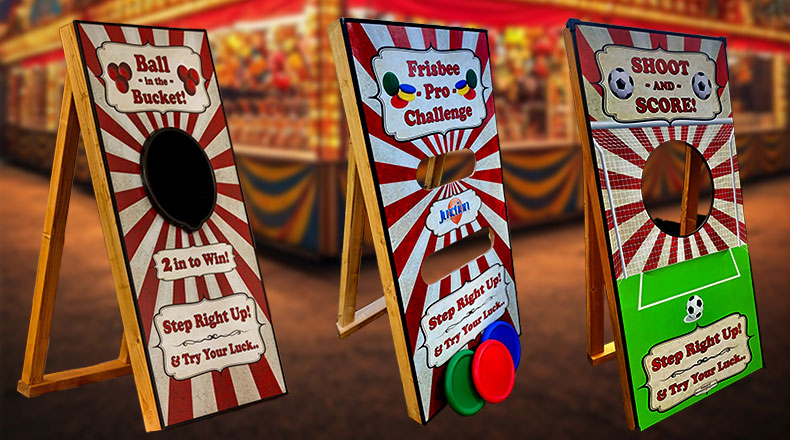 Juegos Gigantes de Feria en Barcelona