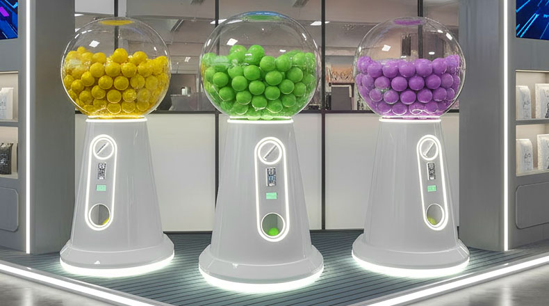 Máquina expendedora de bolas Barcelona