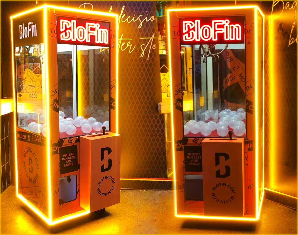 Máquina Gancho Barcelona en Alquiler