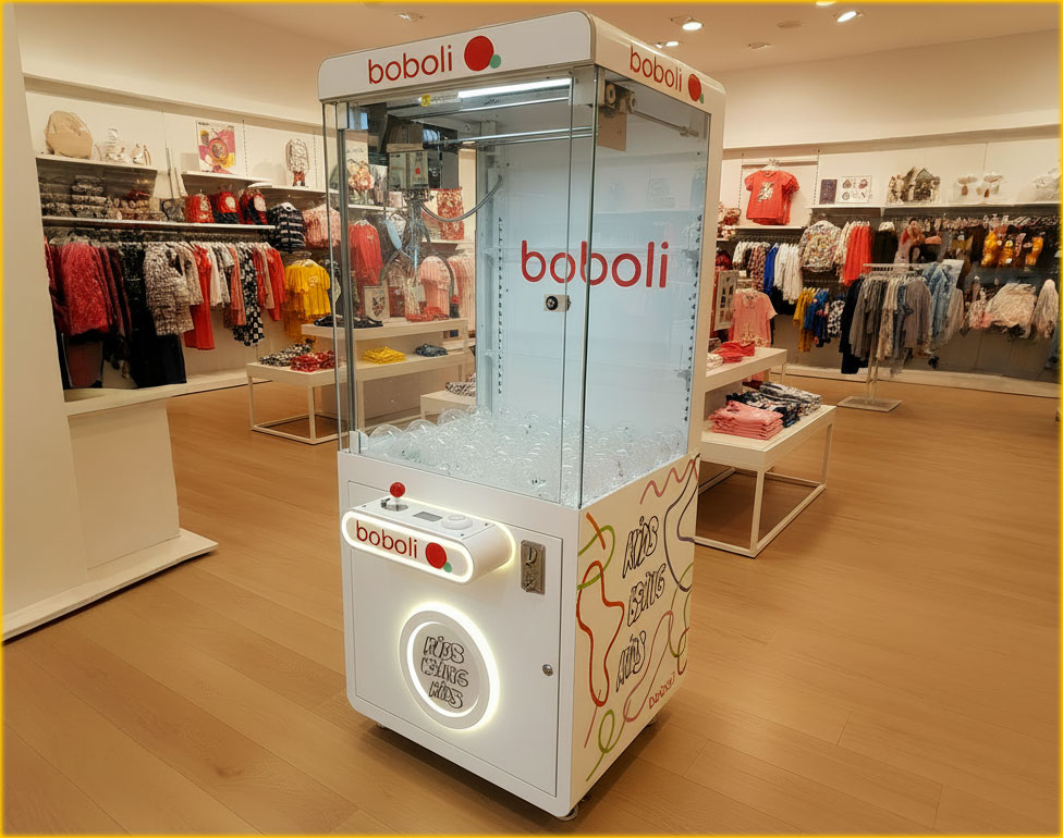 Máquina Gancho Personalizada Barcelona