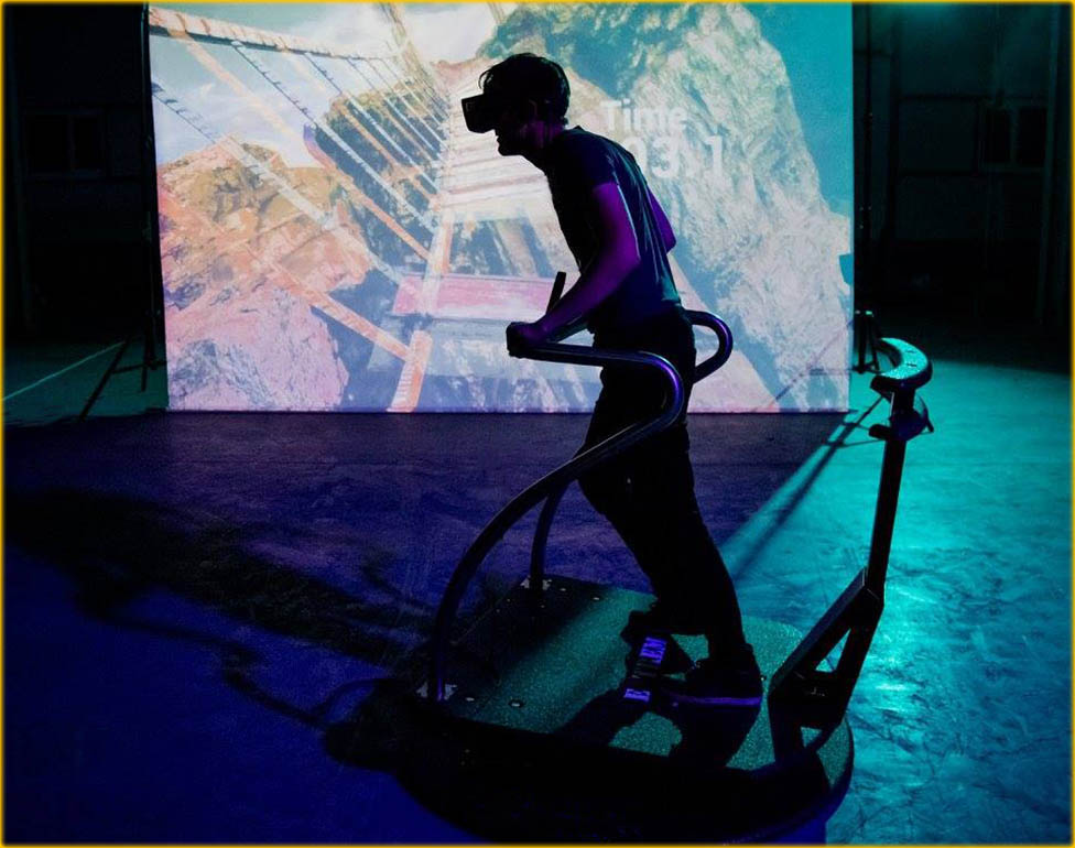 Máquina recreativa de realidad virtual en Barcelona