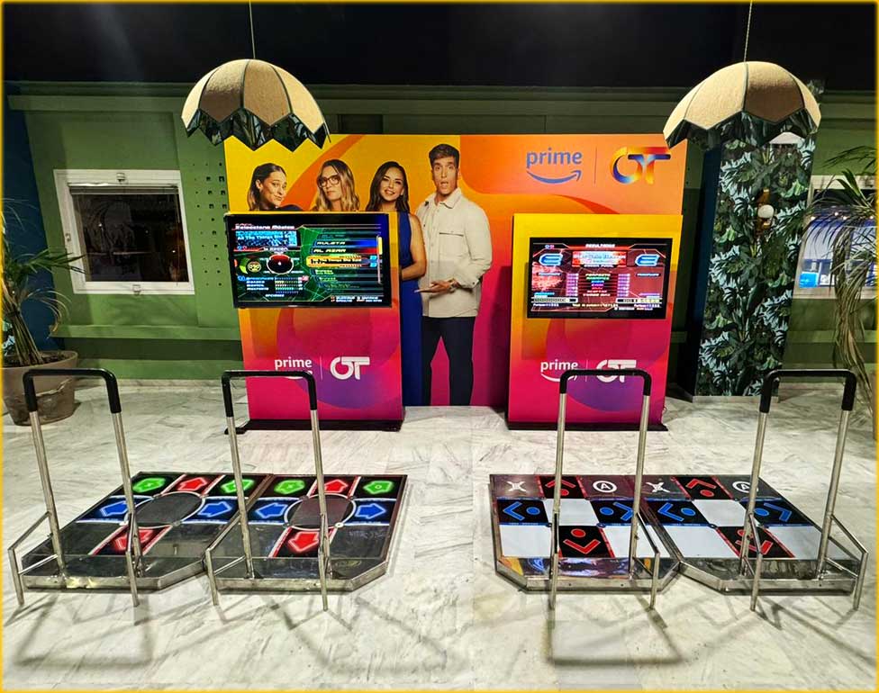 Máquinas de baile Barcelona