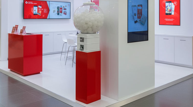 Máquinas expendedoras de bolas Barcelona