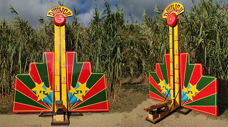 Martillo de feria americano en Barcelona