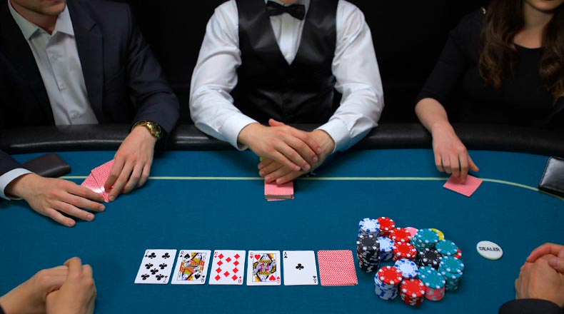 Mesa de poker para eventos en Barcelona