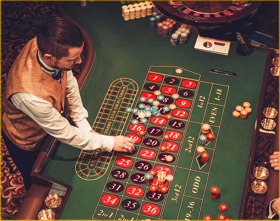 Mesa Ruleta de casino Barcelona