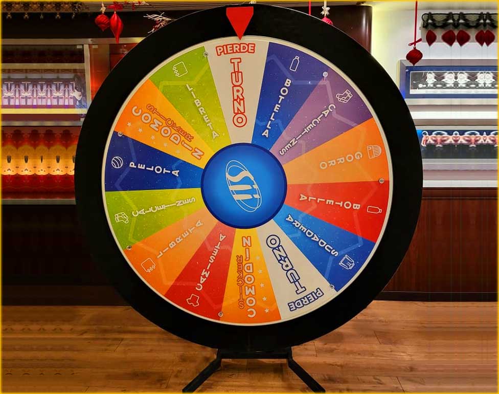 Ruletas de la Suerte Promocionales personalizadas en barcelona