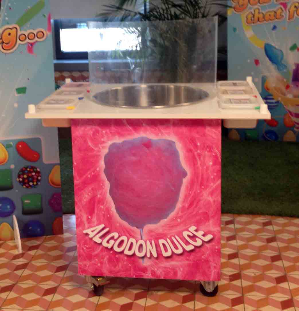 Alquiler carritos de algodón de azúcar Barcelona