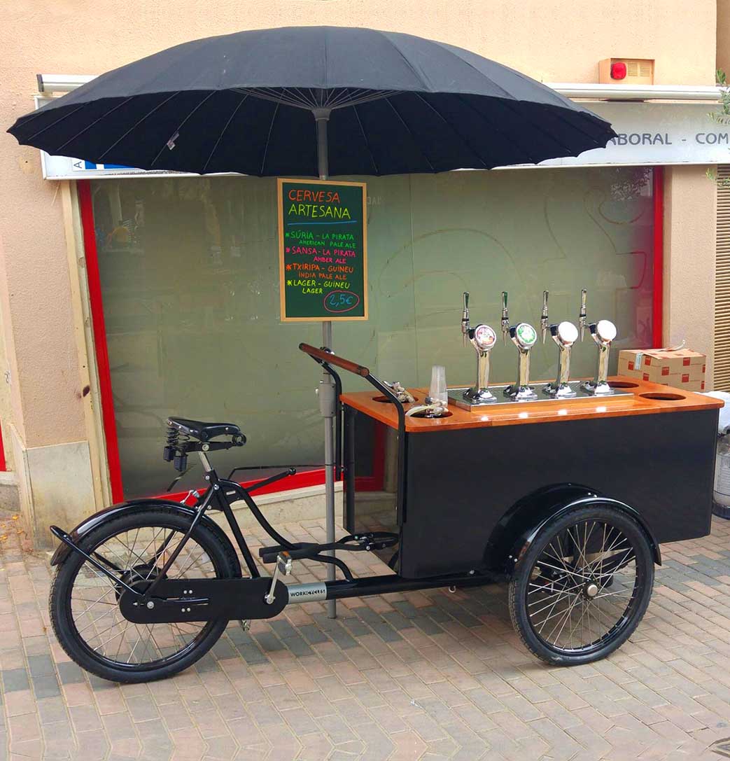 Alquiler carritos de cerveza Barcelona