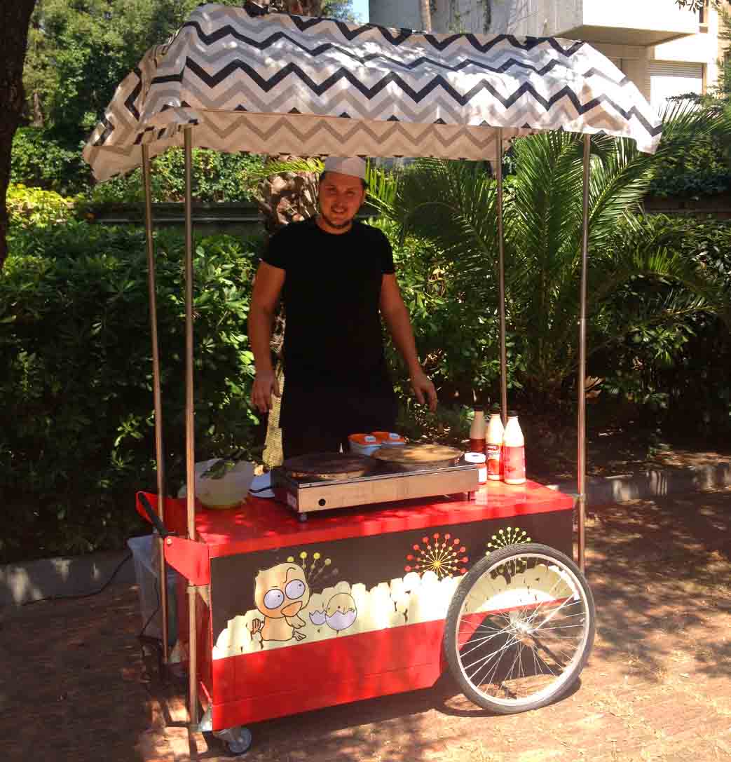 Alquiler carritos de crepes para fiestas Barcelona