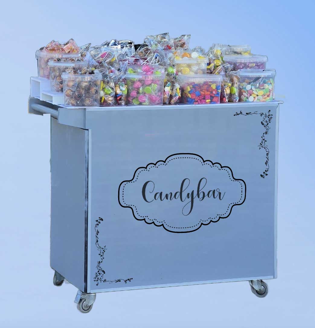 Alquiler carritos candy bar Barcelona