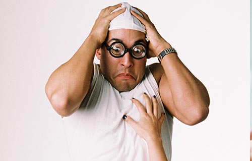 Streeper falso en Barcelona